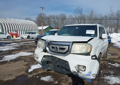 2010 Honda Pilot Ex-L from USA, damaged, VIN 5FNYF4H59AB034238